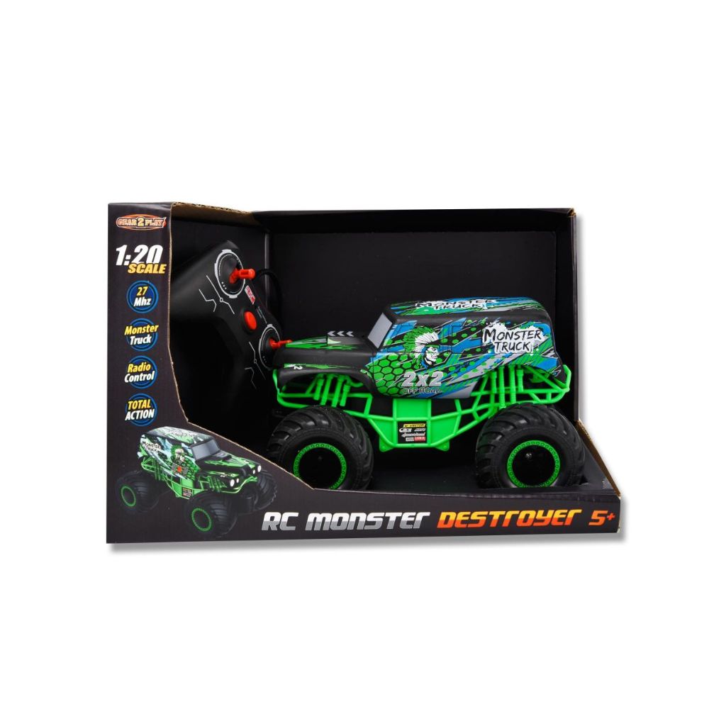 Auto a Control RC Monster Destroyer