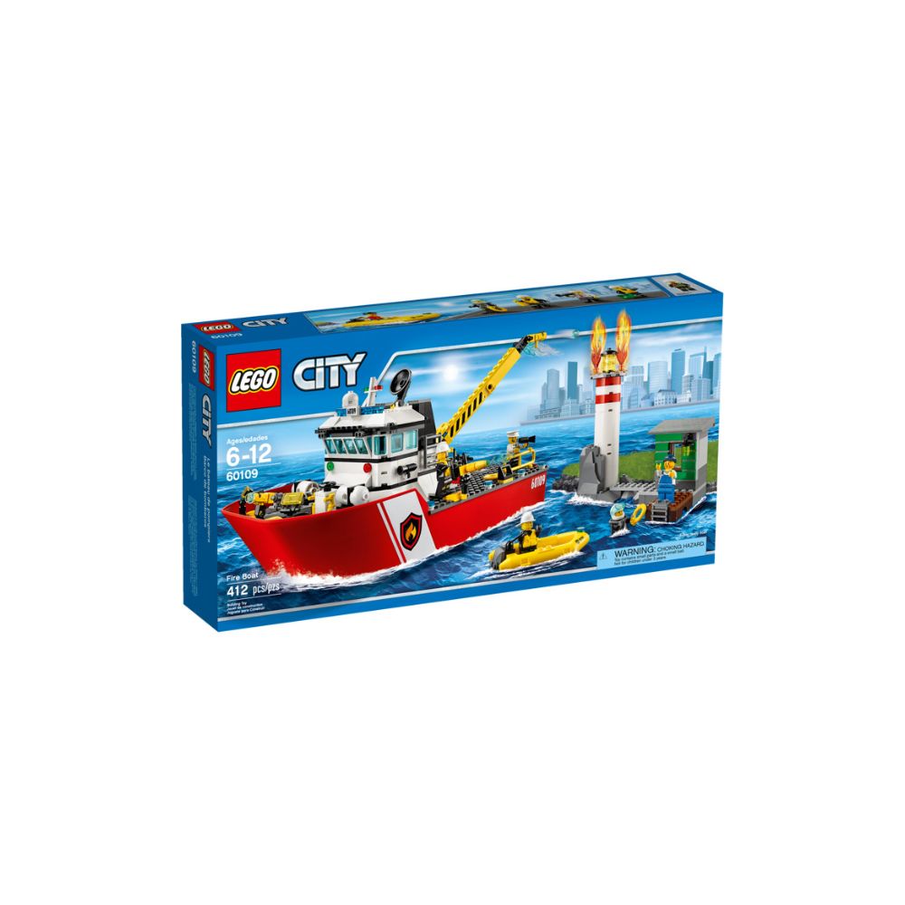 Barco de Fuego Lego 60109 de 412 Piezas