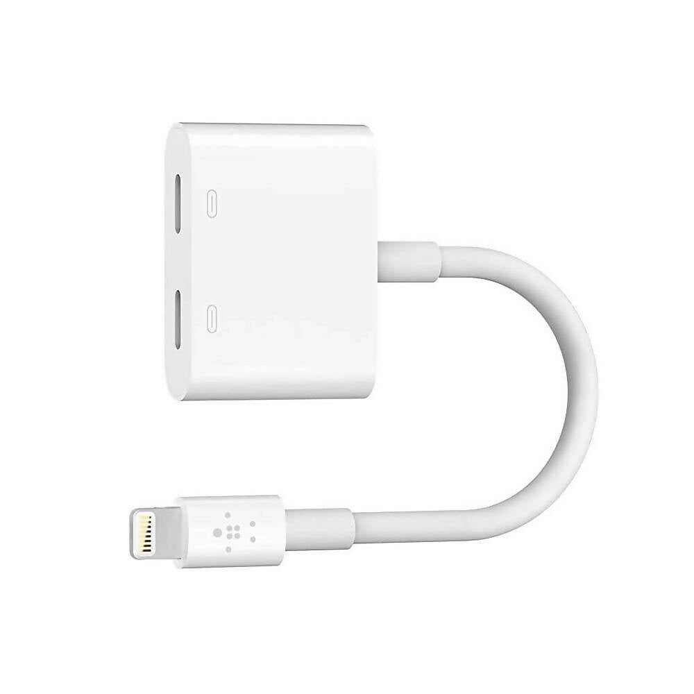 Adaptador Dual Belkin Lightning White