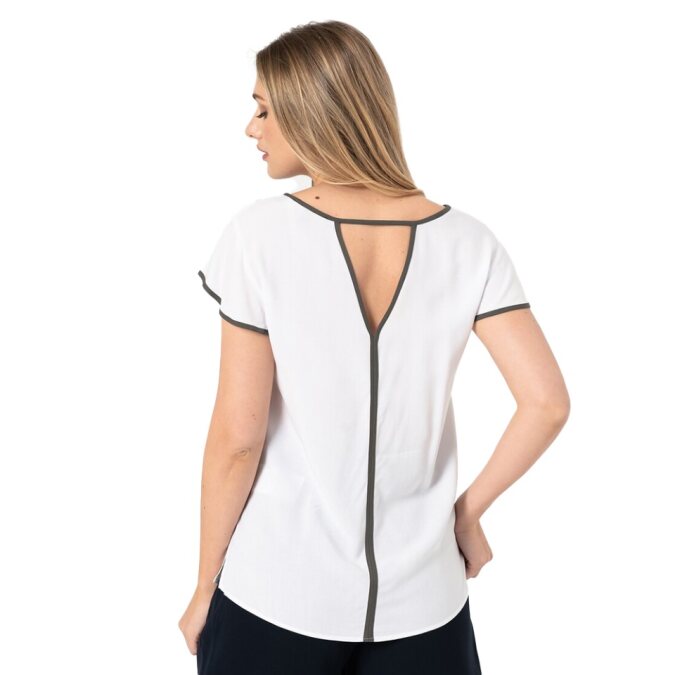 Blusa Armani Exchange en Color Blanco