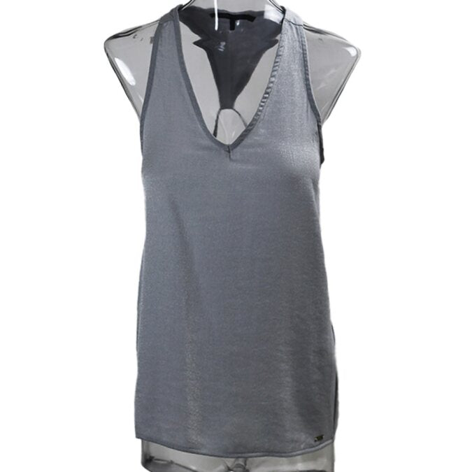 Blusa Armani Exchange en Color Plata