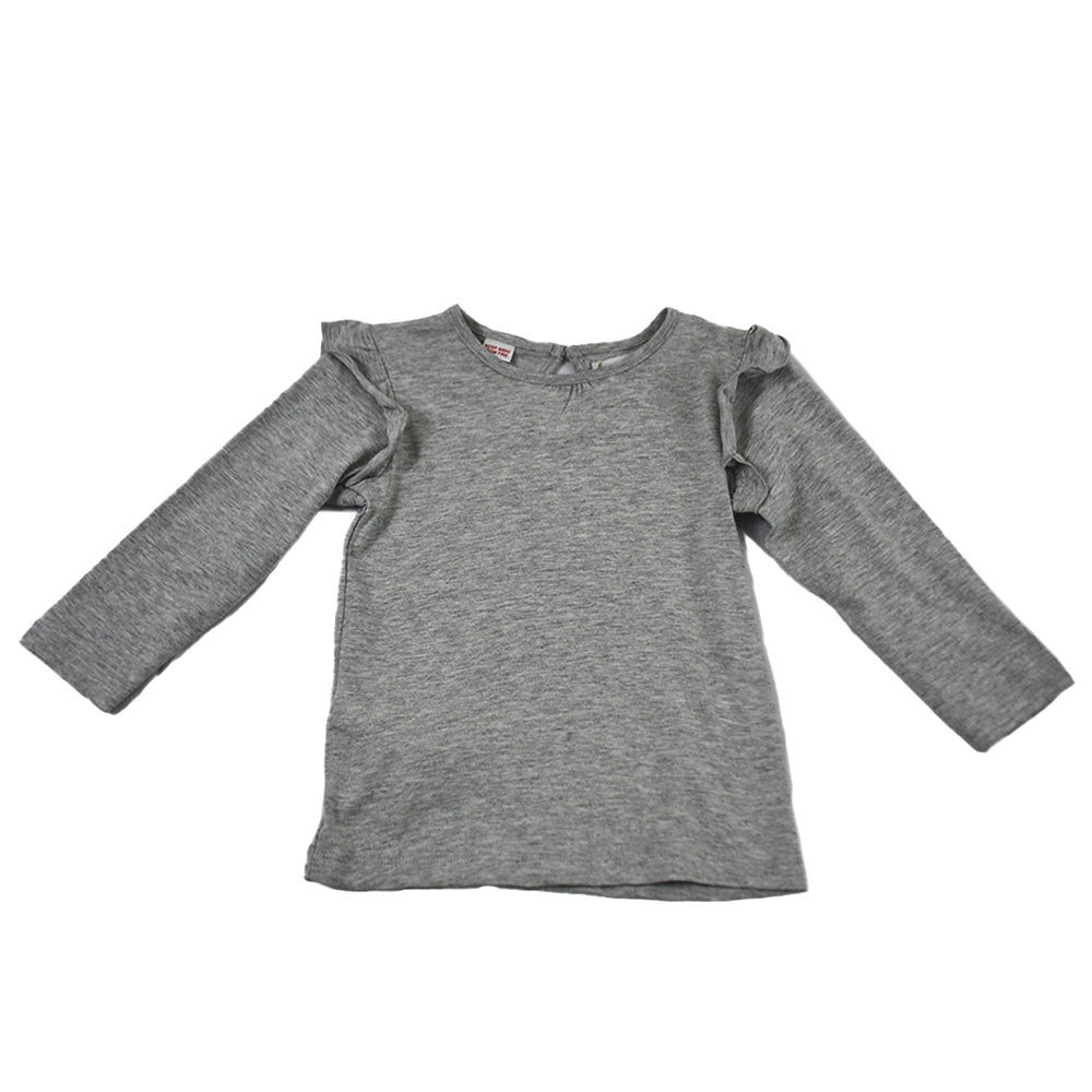 Blusa Mango Kids en Color Gris