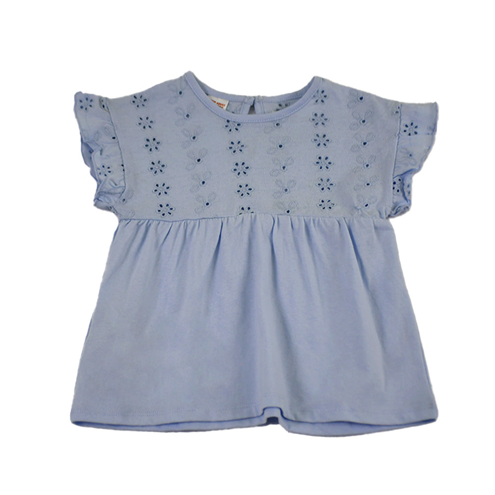 Blusa Mango Kids en Color Lila