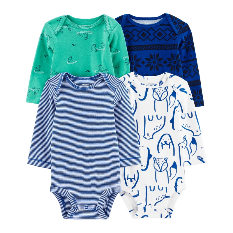 Set de Bodys Baby Corp 4 Piezas 1Q125510