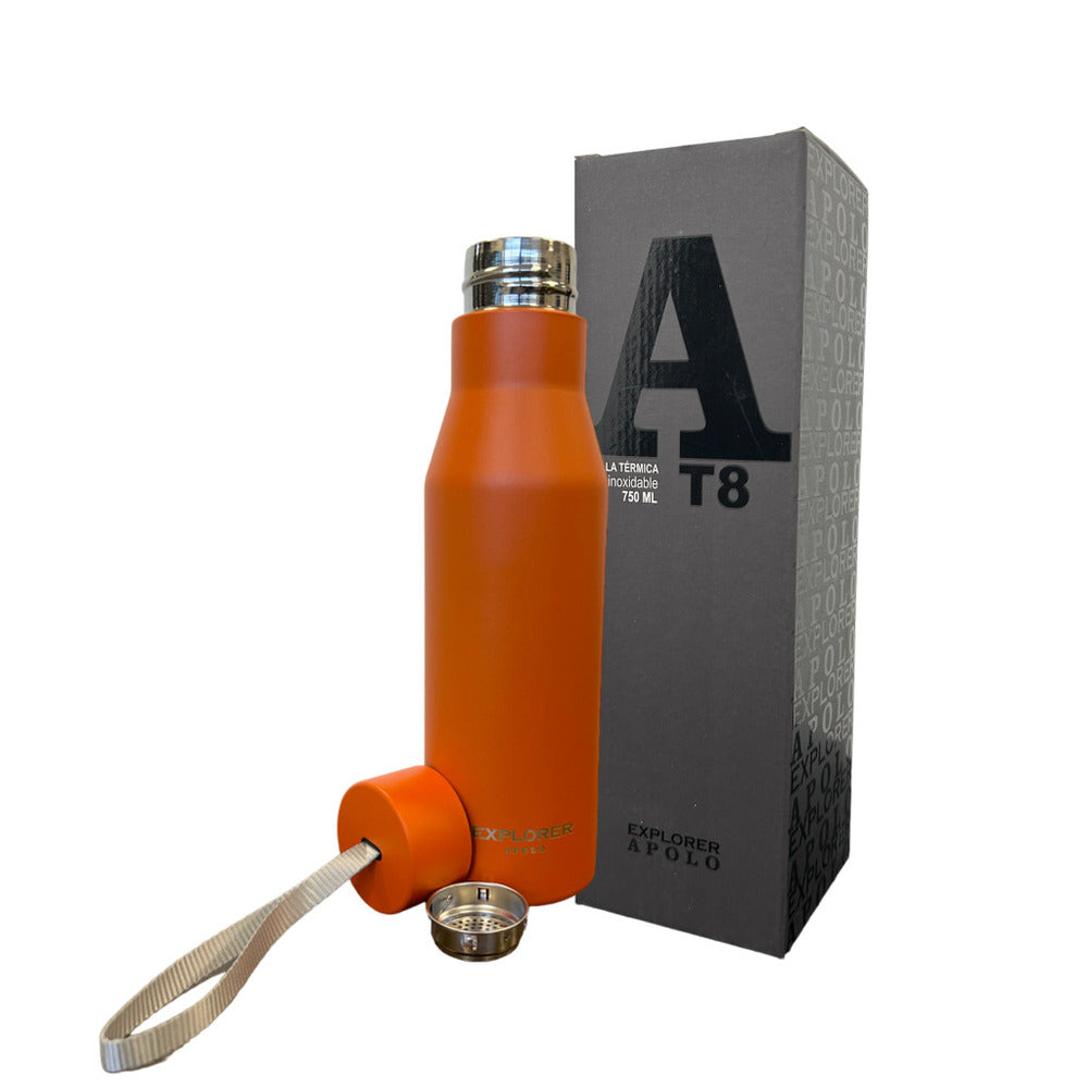 Botella Térmica 750ml Explorer Apolo Naranja