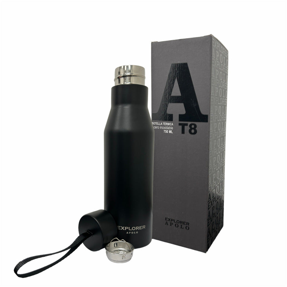 Botella Térmica 750ml Explorer Apolo Negro