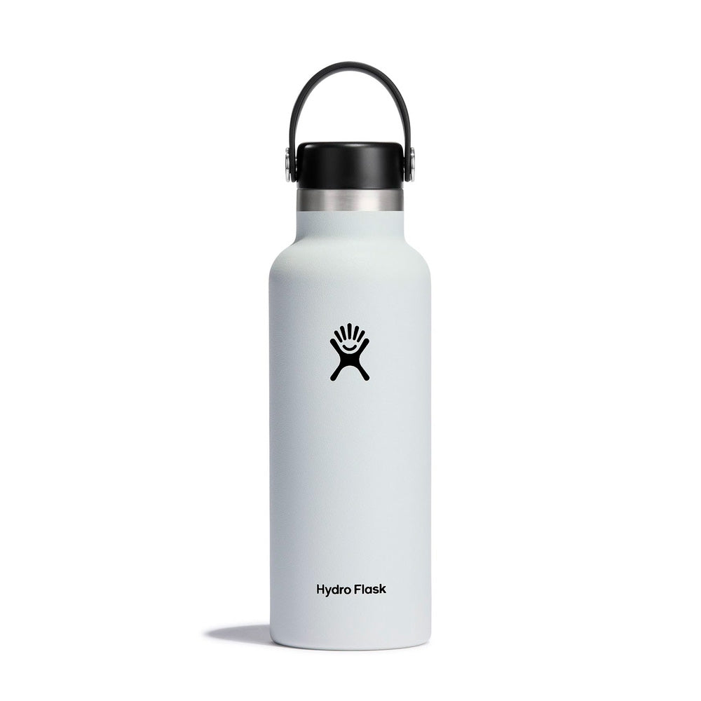 Botella Térmica Hydro Flask 532ml Tapa Flex Standar Blanco