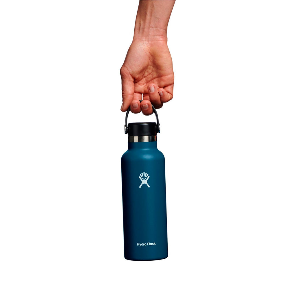 Botella Térmica Hydro Flask  532ml Tapa Flex Standar Indigo