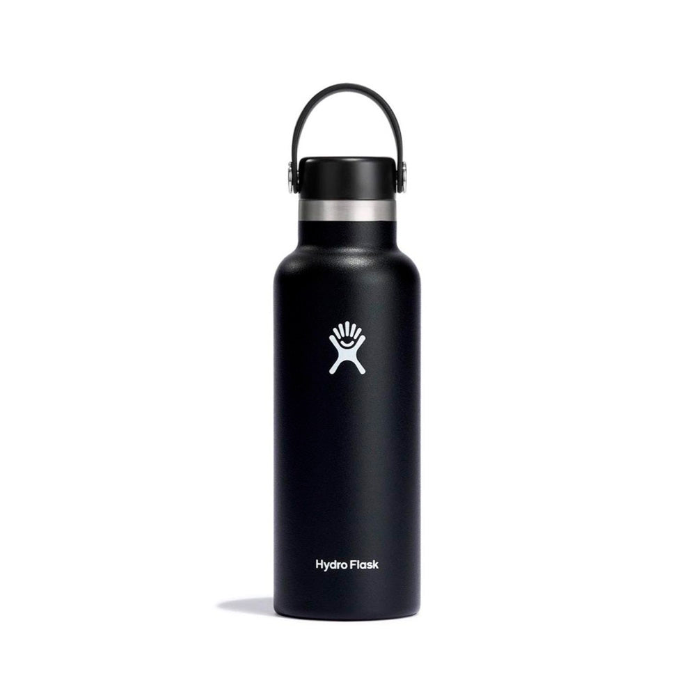 Botella Térmica Hydro Flask  532ml Tapa Flex Standar Negro