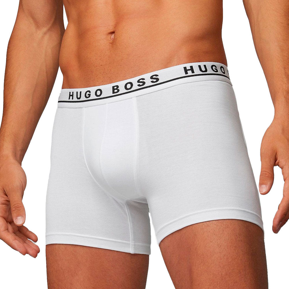 Boxer Largo Boss en Color Blanco 50325404