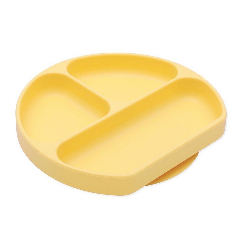 Platito con Divisiones de Silicona  Amarillo Bumkins