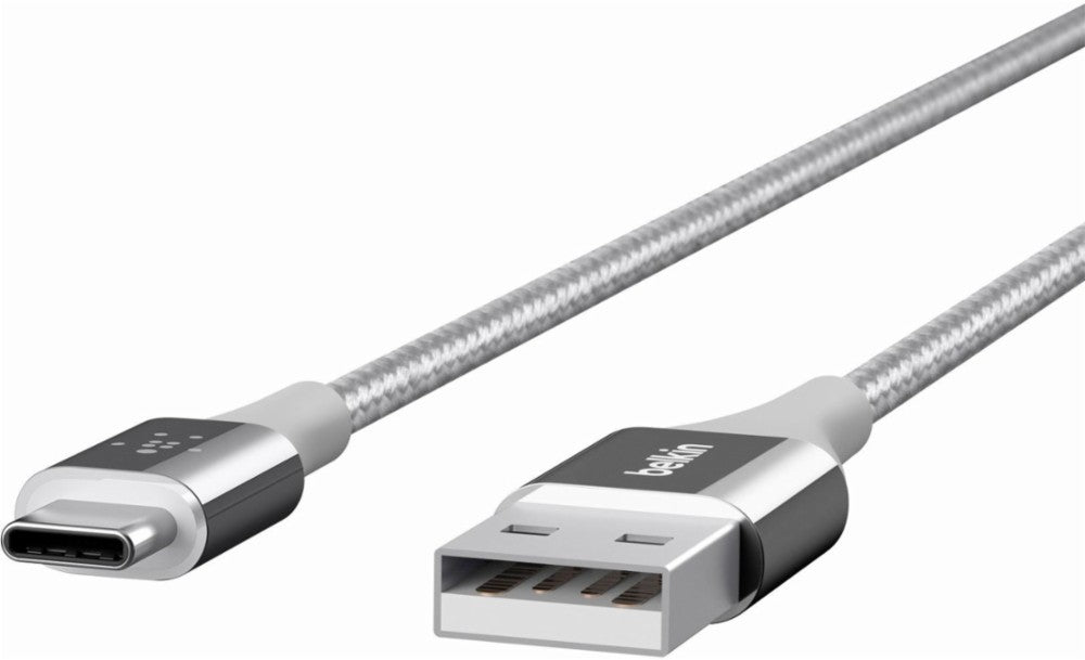 Cable Belkin USB-A a USB-C de 1.2m gris Codigo F2CU059BT04-SLV