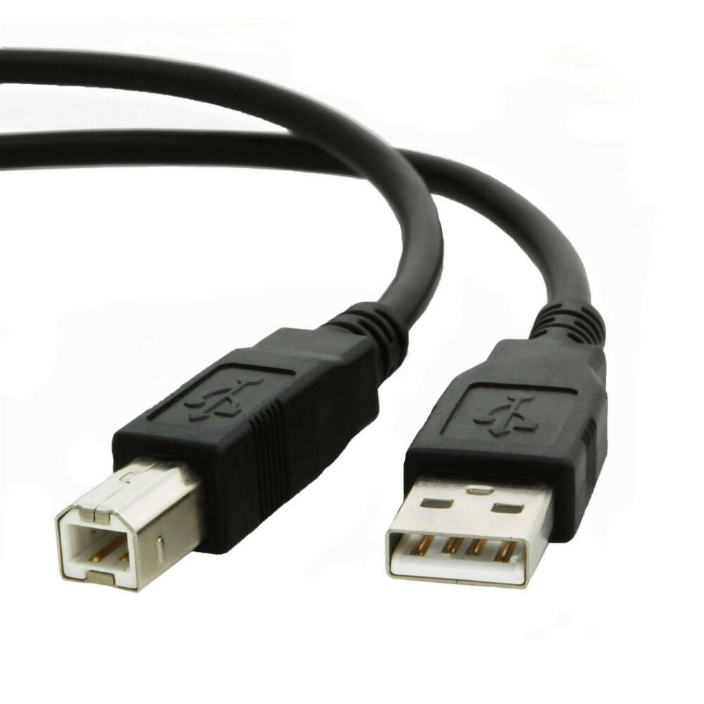 Cable de Impresora USB 2.0 A a B (M/M) Beige, 1.83 m