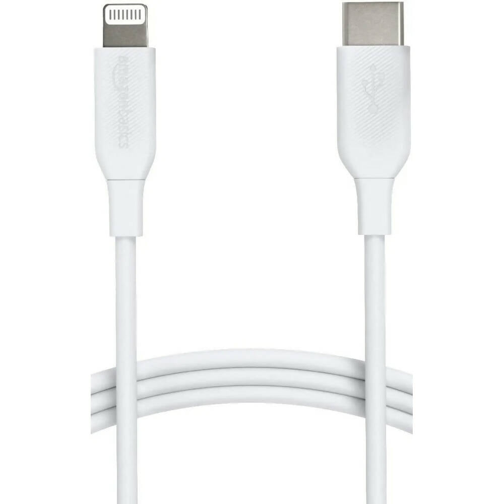 Cable Amazon Basic para Iphone USB-C a Lightning 1.8m Certificado MFI soporta carga rapida Codigo L6LMF945-CS-R