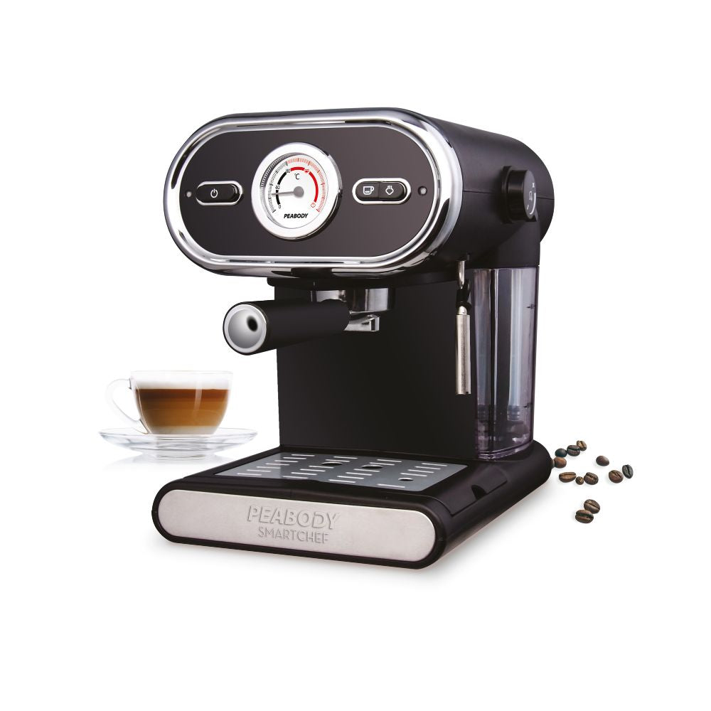 Cafetera Express Peabody de 15 Bares Negra