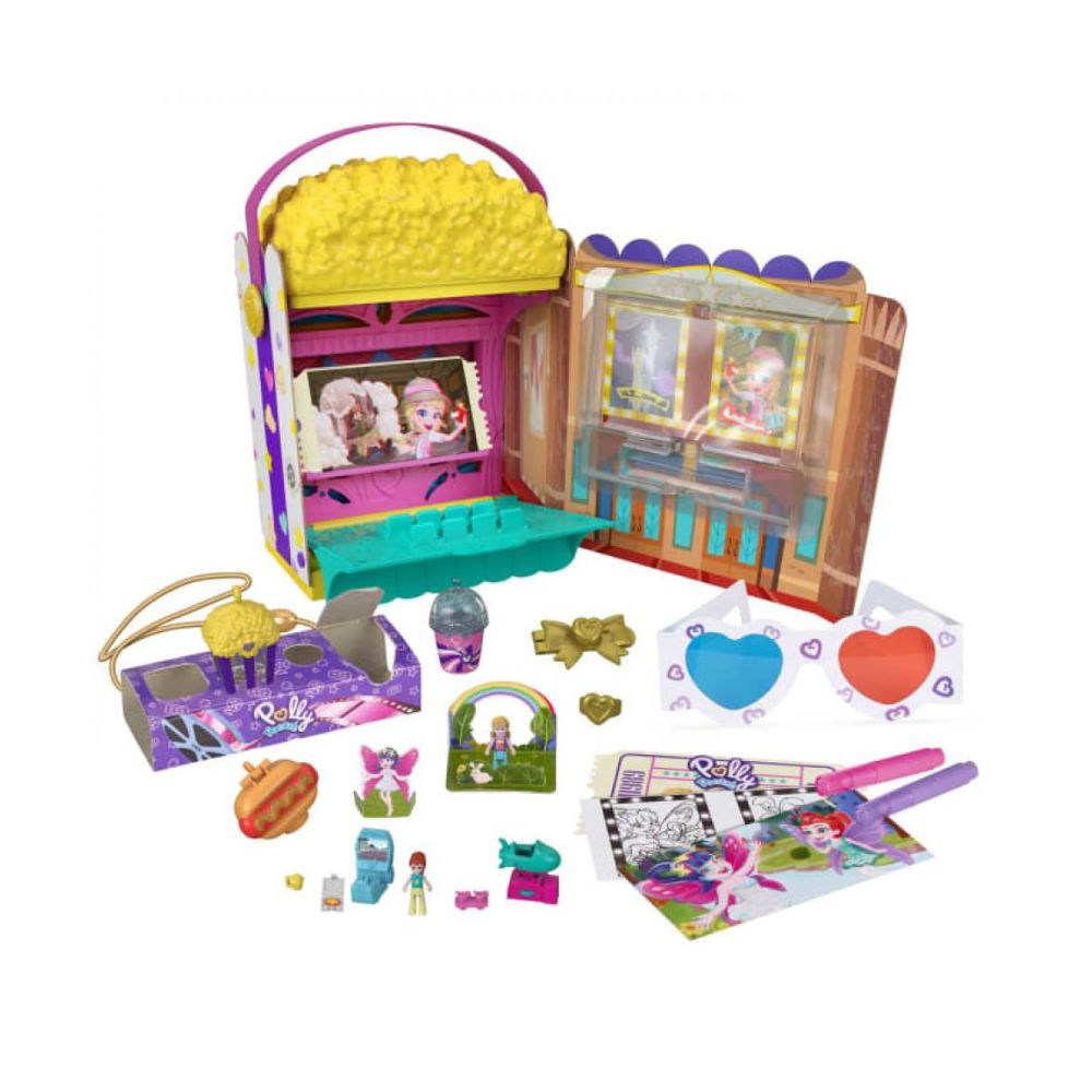 Caja de 20 Sorpresas Paquete de Pipoca Polly Pocket