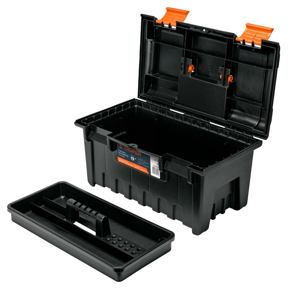 Caja para Herramientas Truper de 19" Sin Compartimientos