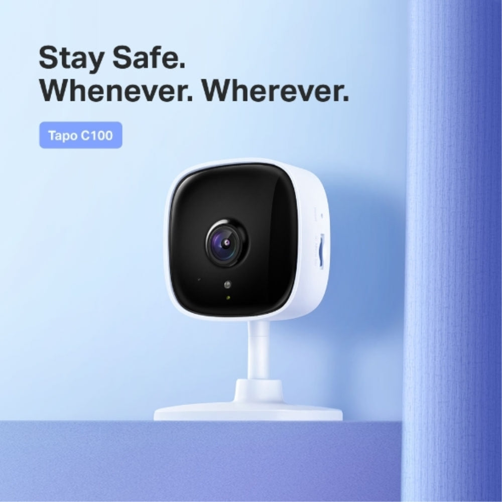 Camara de Seguridad TP-Link Full HD Wi-Fi microSD Sensor Movimiento Audio 2 vias Codigo TAPO C100