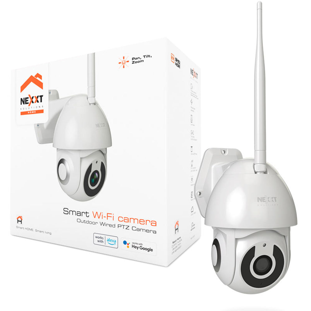 Cámara Inteligente Nexxt 3MP WiFi Ethernet Motorizada 360 Grados Código NHX-0612