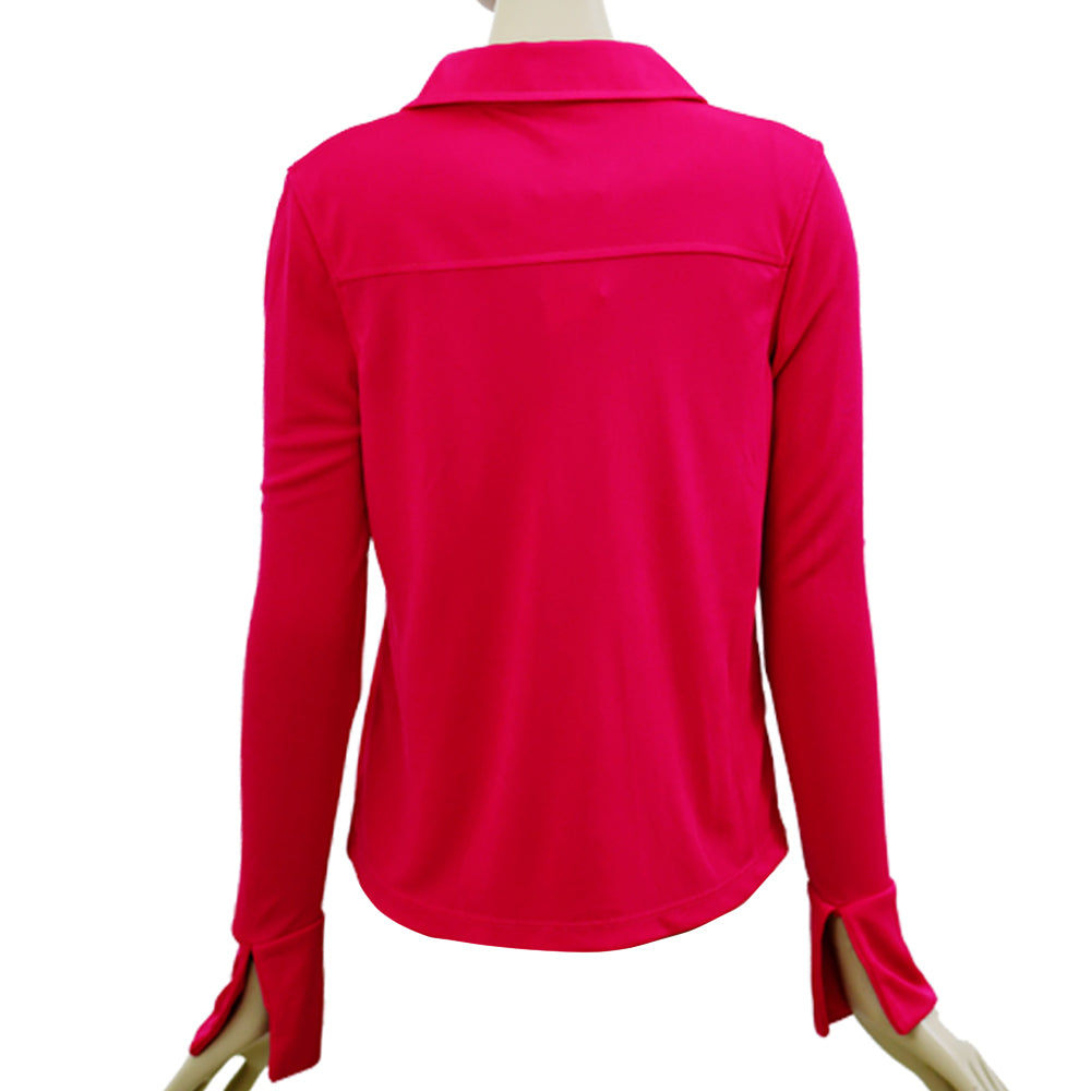 Camisa para Dama Mango Color Fucsia 37074060