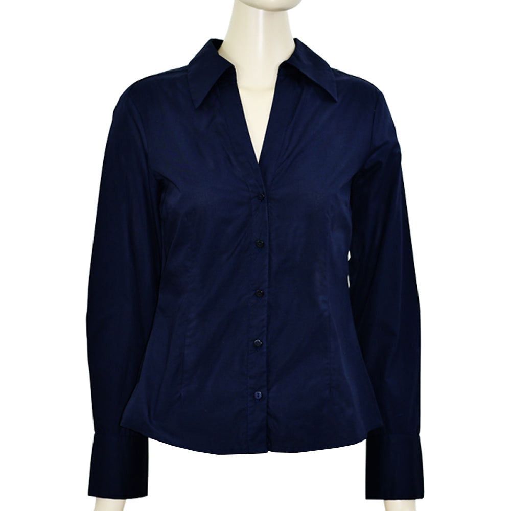 Camisa para Dama Mango Color Navy 37022507