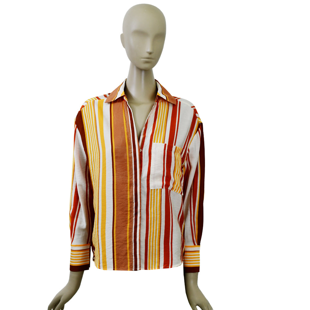 Camisa para Dama Mango Color Offwhite 27065912