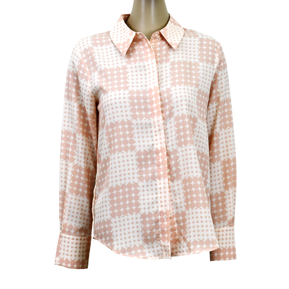 Camisa para Dama Mango Color Rosa Light 37003709