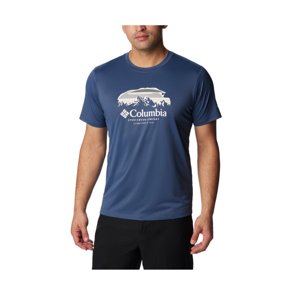 Camiseta Columbia Hike™ Graphic SS Tee Dark Mountain