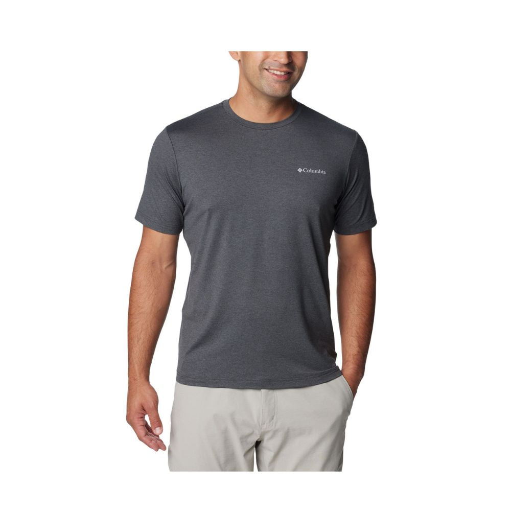 Camiseta Columbia Tech Trail™ Crew Neck II Shark Heather