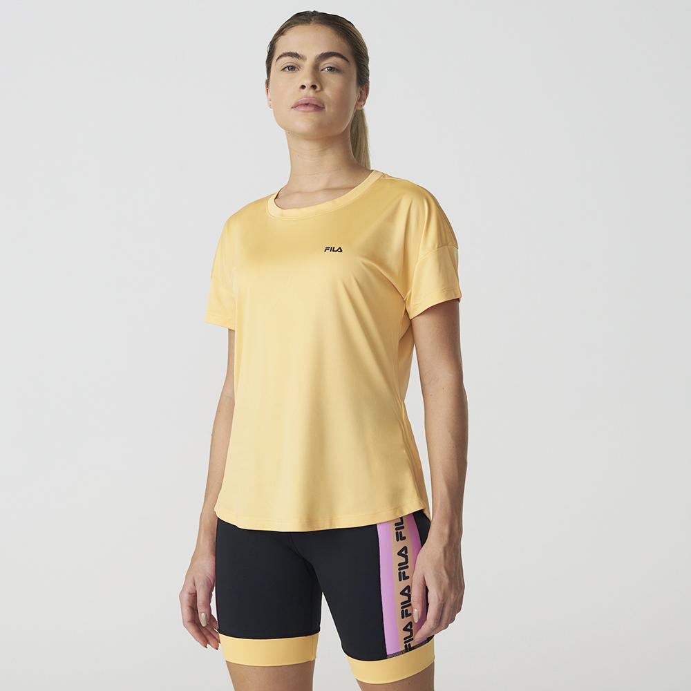 Polera Fila Basic Dry-Fit Color Amarillo