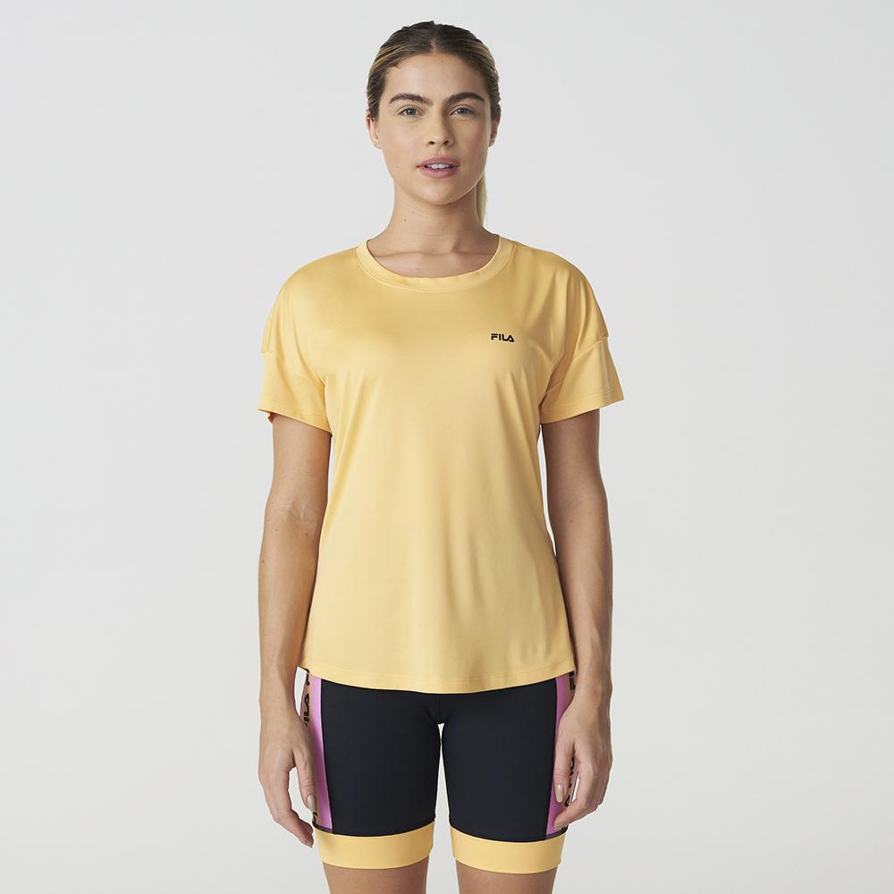 Polera Fila Basic Dry-Fit Color Amarillo