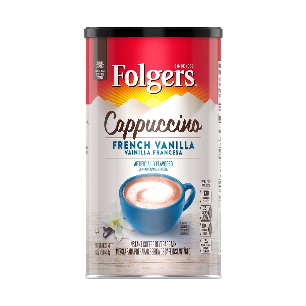 Capuccino Folgers French Vanilla