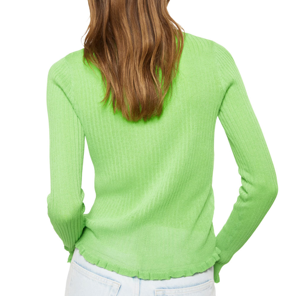 Cardigan para Dama Mango en Color Verde Pastel 37040454