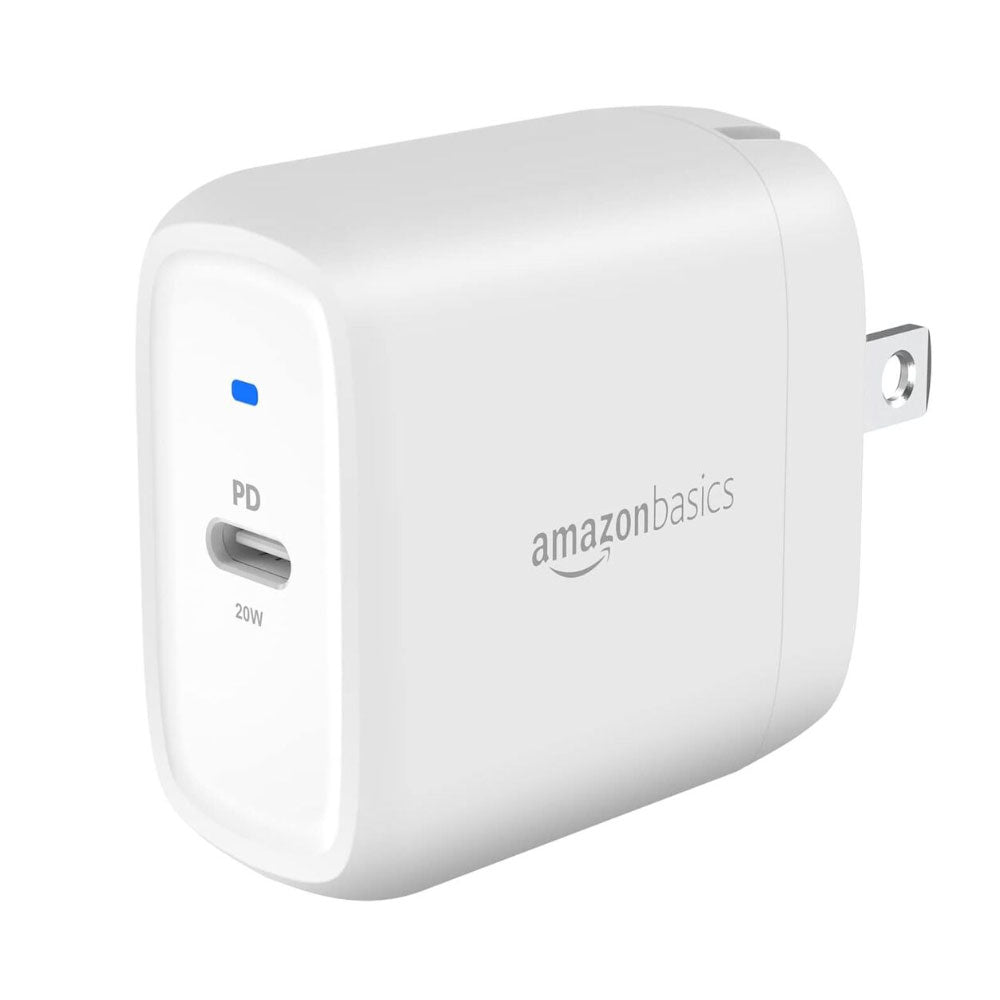 Cargador de Pared Amazon Basic USB-C 20W Carga Rápida B08MVCMNDD