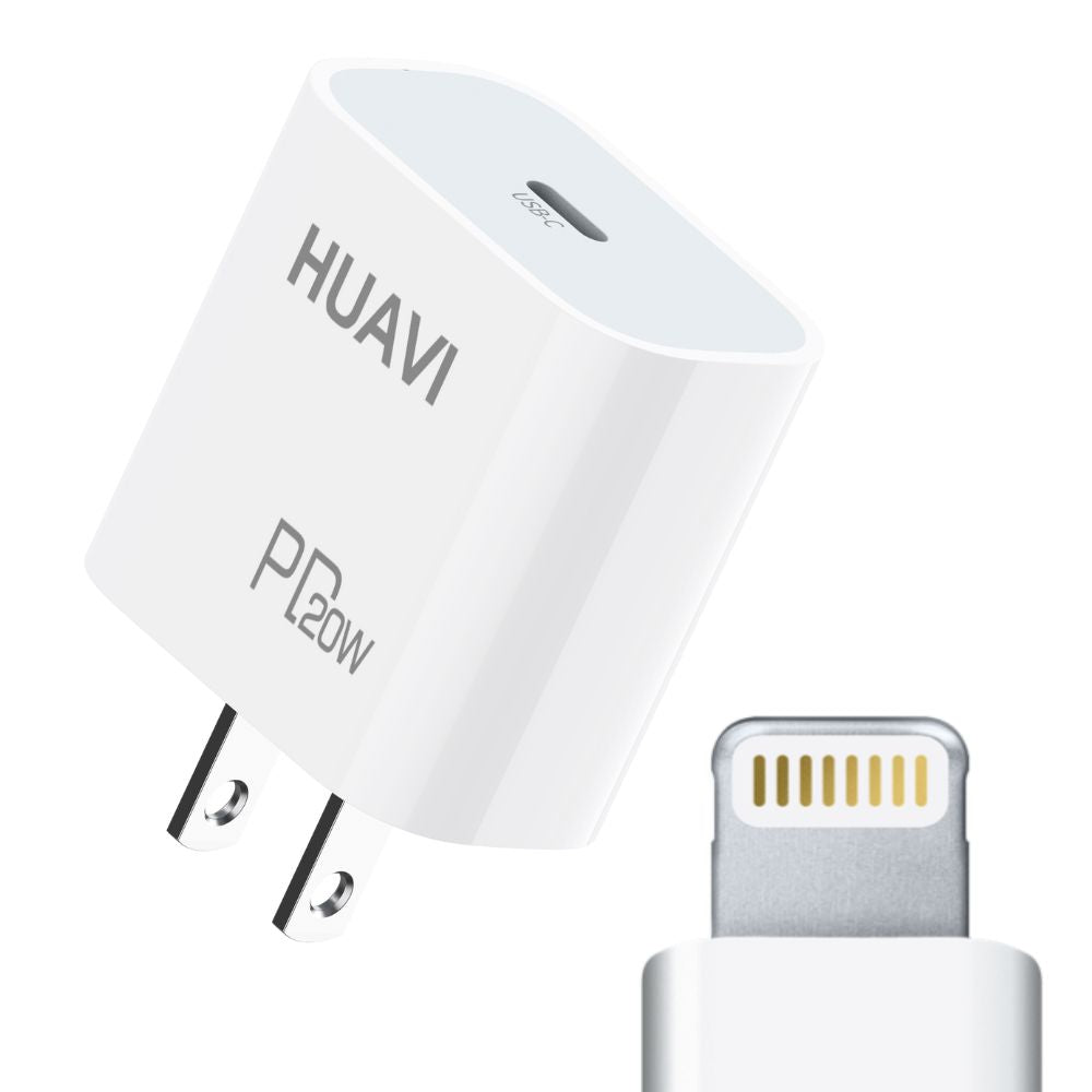 Cargador Rápido Para iPhone Huavi PD 20W C-275