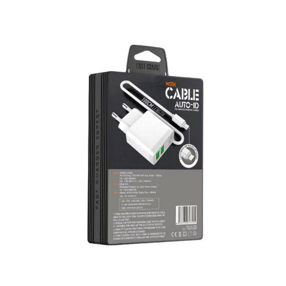 Cargador para Iphone Huavi H-321/I5