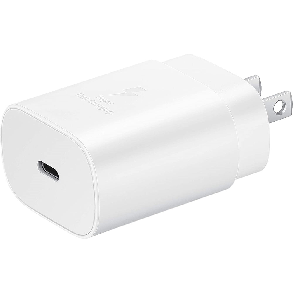 Cargador Samsung de Carga Rapida 25W USB-C color blanco Codigo GH68-53055A