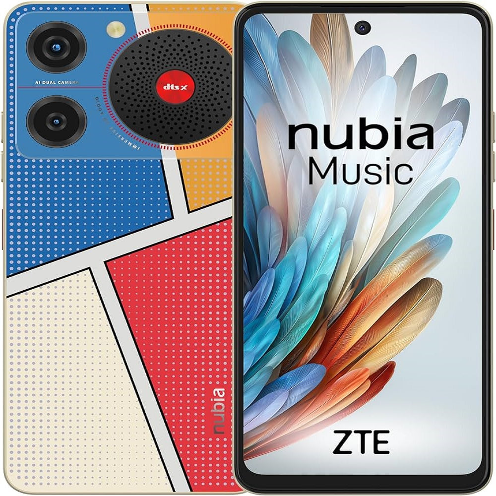 Celular 6.6" ZTE Nubia Music 4GB RAM 128GB 5000mAh