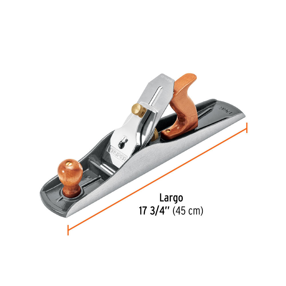 Cepillo de Carpintería  Truper N°6 Cuchilla 2-3/8"