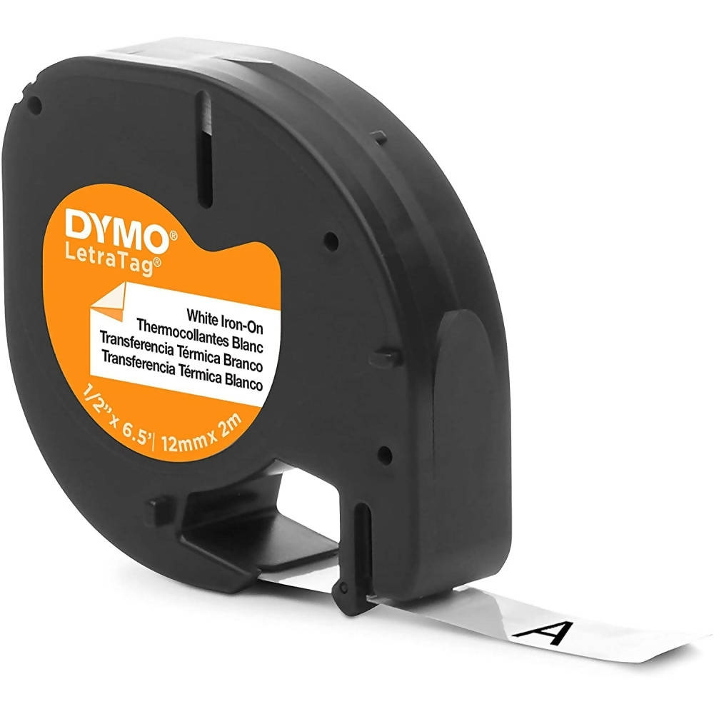 Cinta Dymo Letratag para Ropa 12mm x 2m Codigo 18771