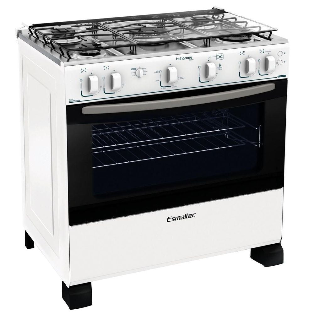 Cocina Esmaltec Bahamas de 5 Hornallas