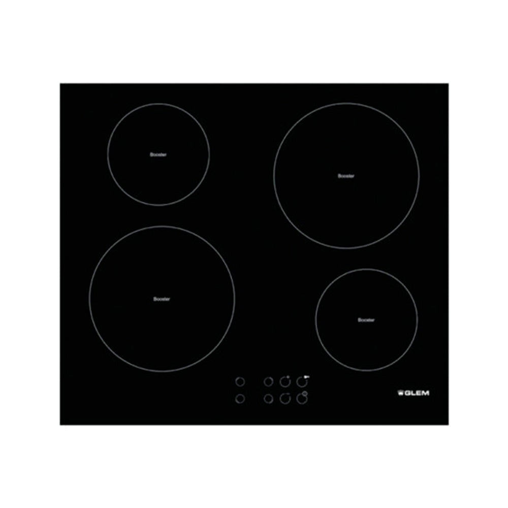 Cocina Glem Vidrio Negro