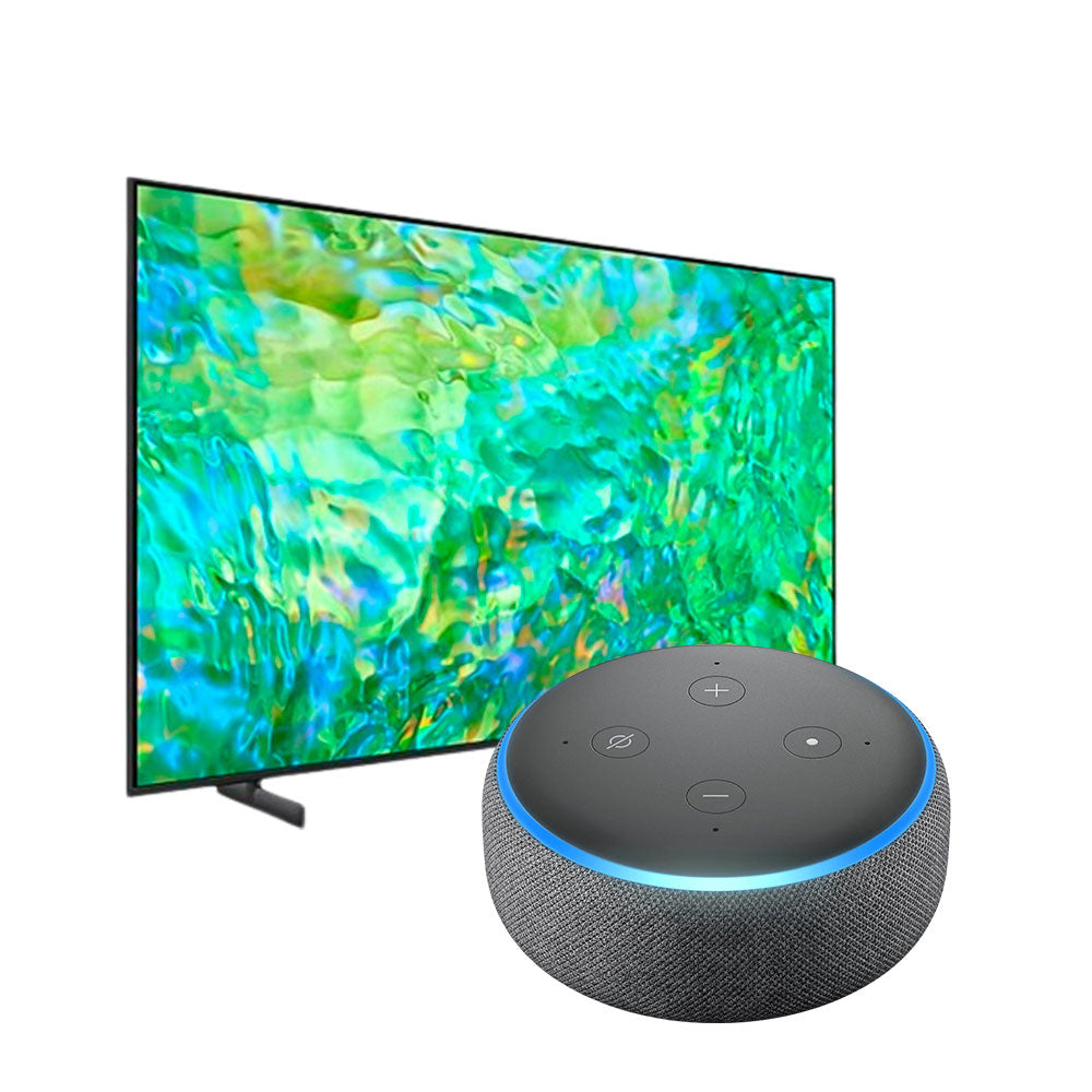 Combo Televisor Smart de 50" Samsung + Asistente Virtual AMAZON Echo Dot