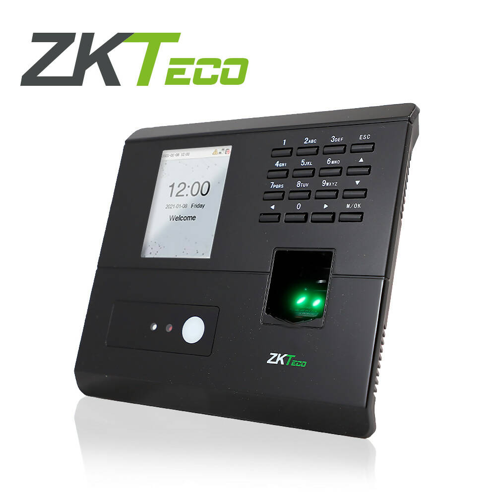 Control de Asistencia ZKTeco Acceso Facial, Huella Dactilar, Tarjeta, Contraseña, Comunicacion TCP-IP Ethernet y USB Codigo MB10-VL