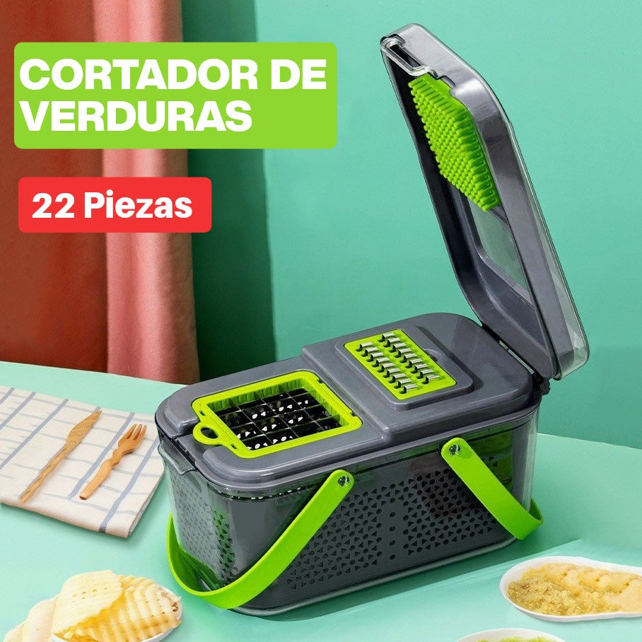 Cortador de verduras 22 piezas