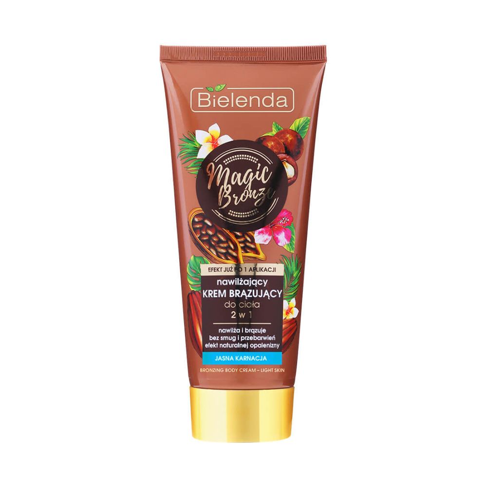 Crema Corporal 2 en 1 Bielenda Magic Bronze Tono Claro (200 ml)