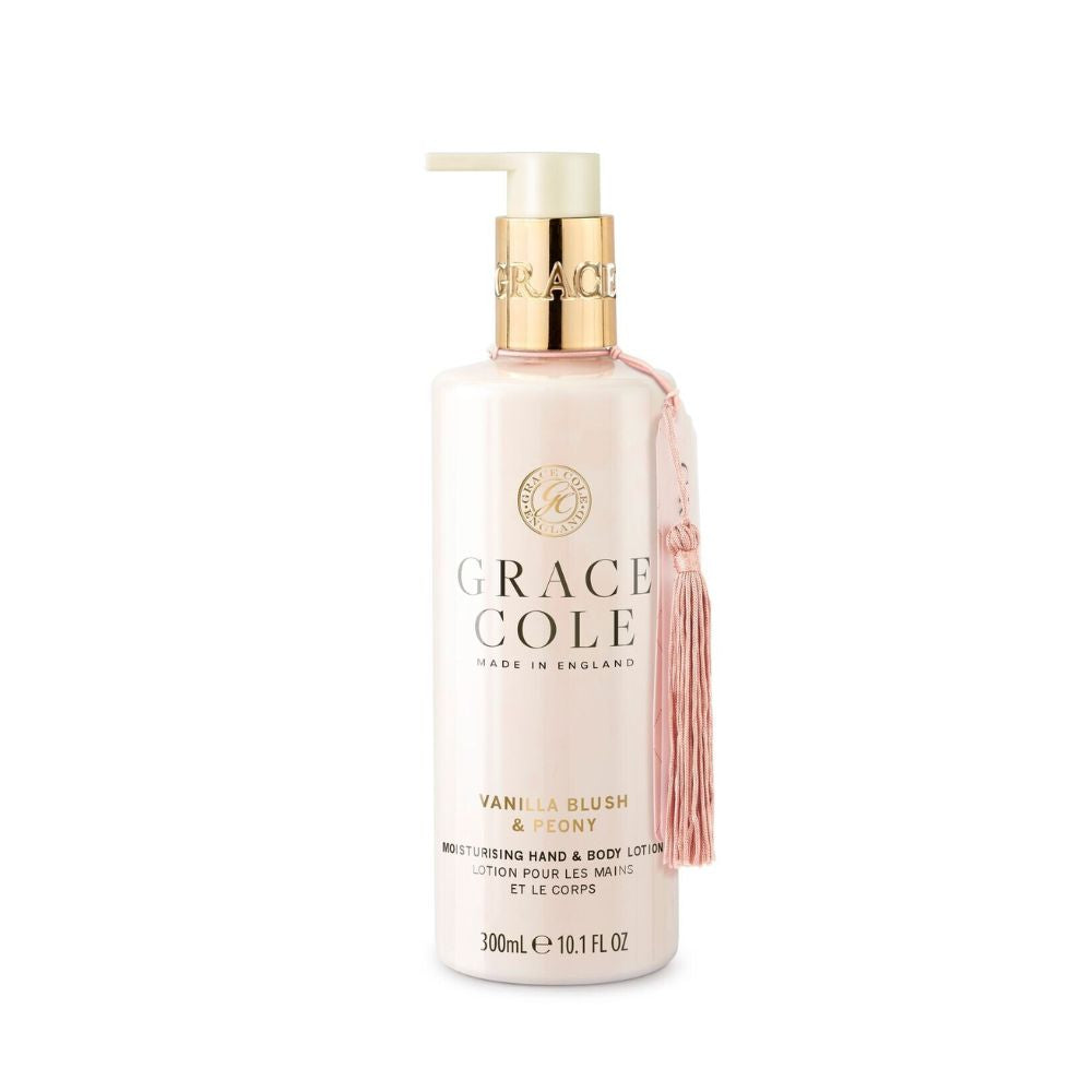 Crema de Manos y Cuerpo Grace Cole Vanilla Blush & Peony 300ml