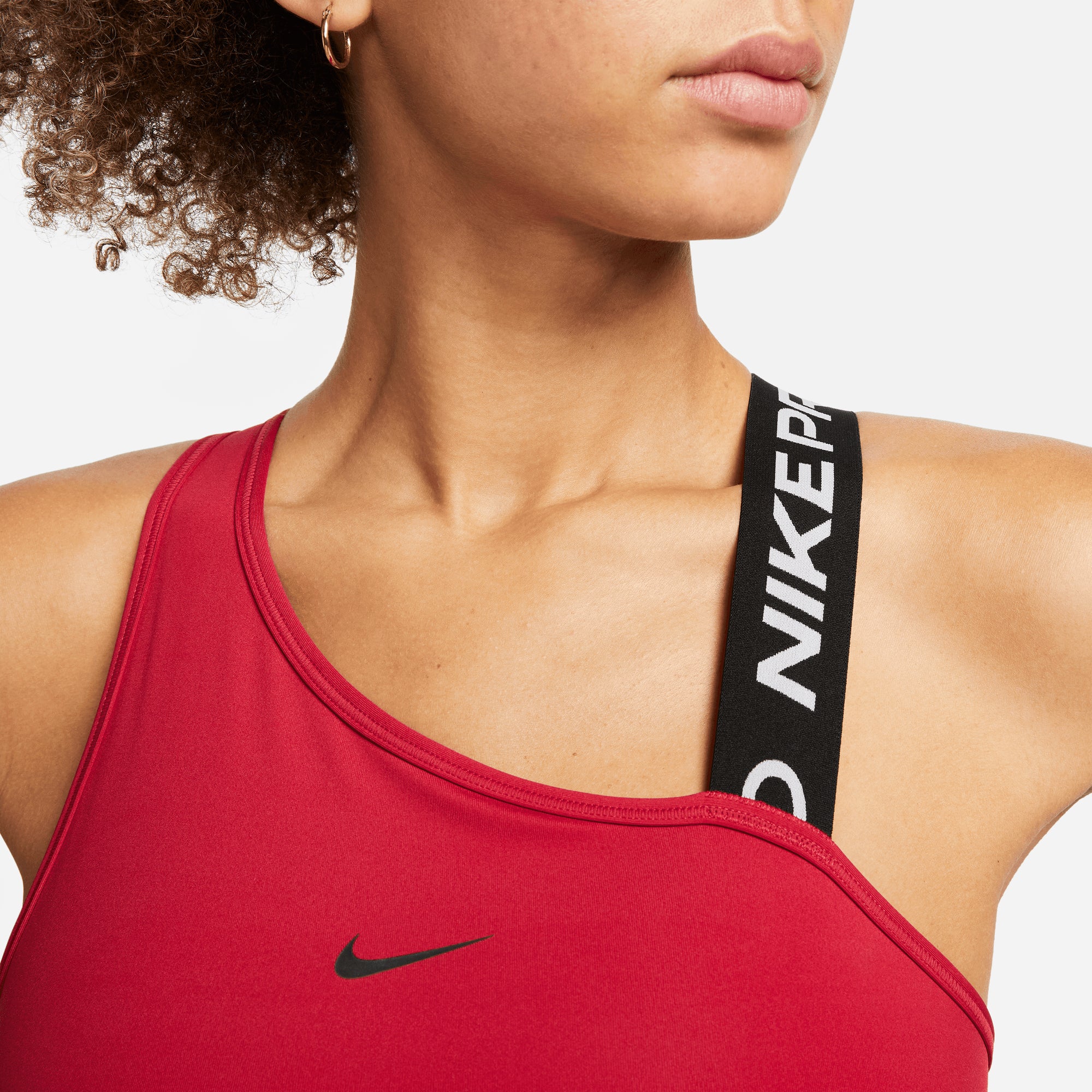 Crop Nike Color Rojo Y Negro