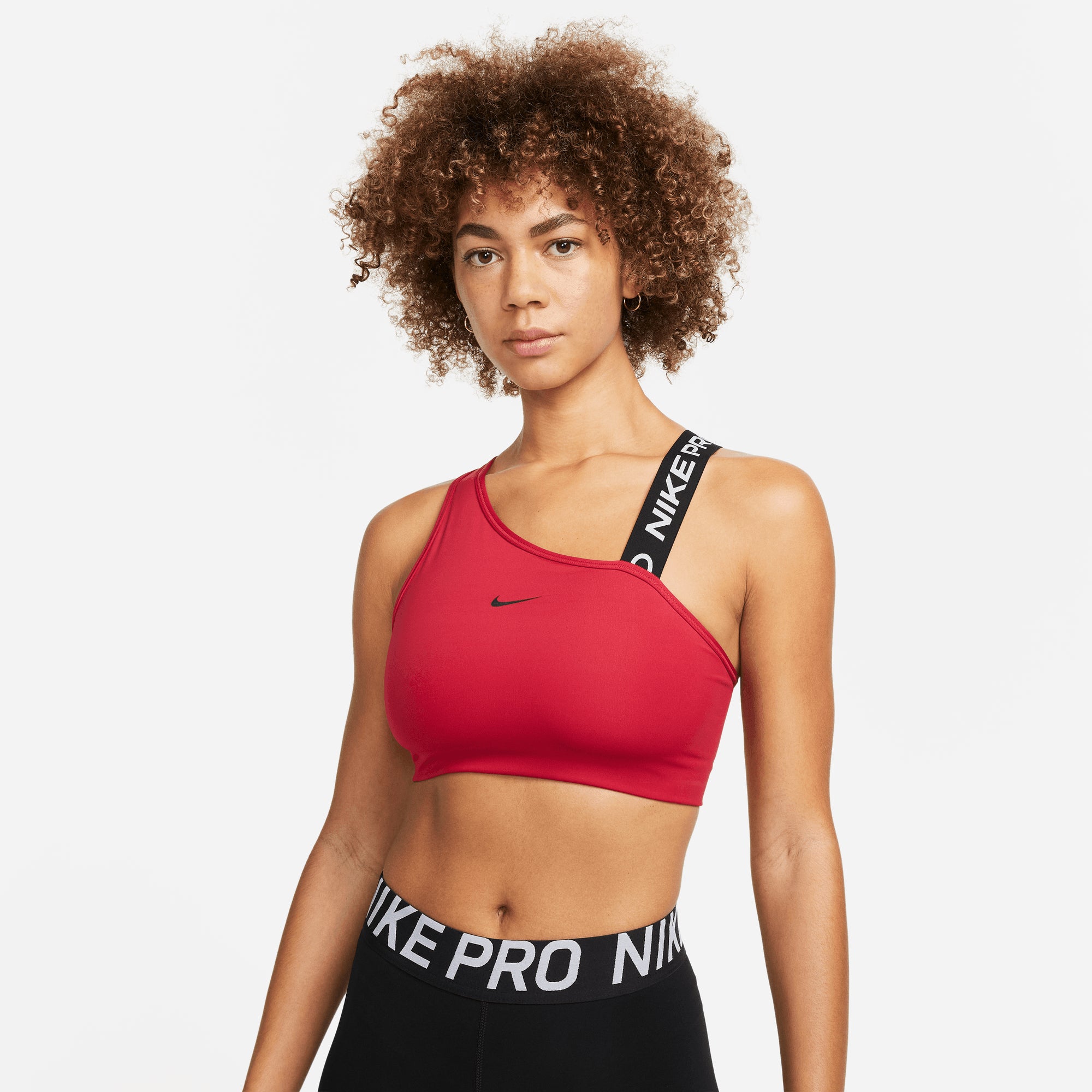 Crop Nike Color Rojo Y Negro