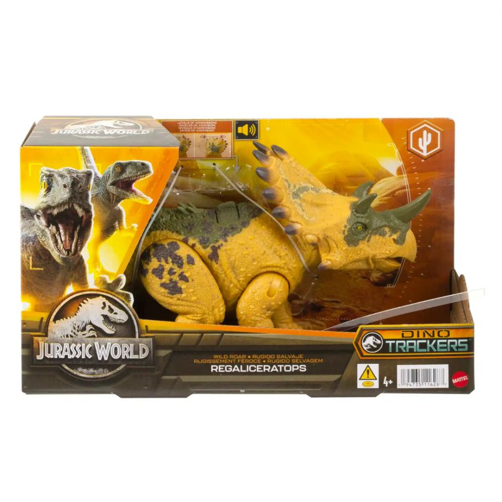 Dino Regaliceratops Roar Jurassic World Mattel